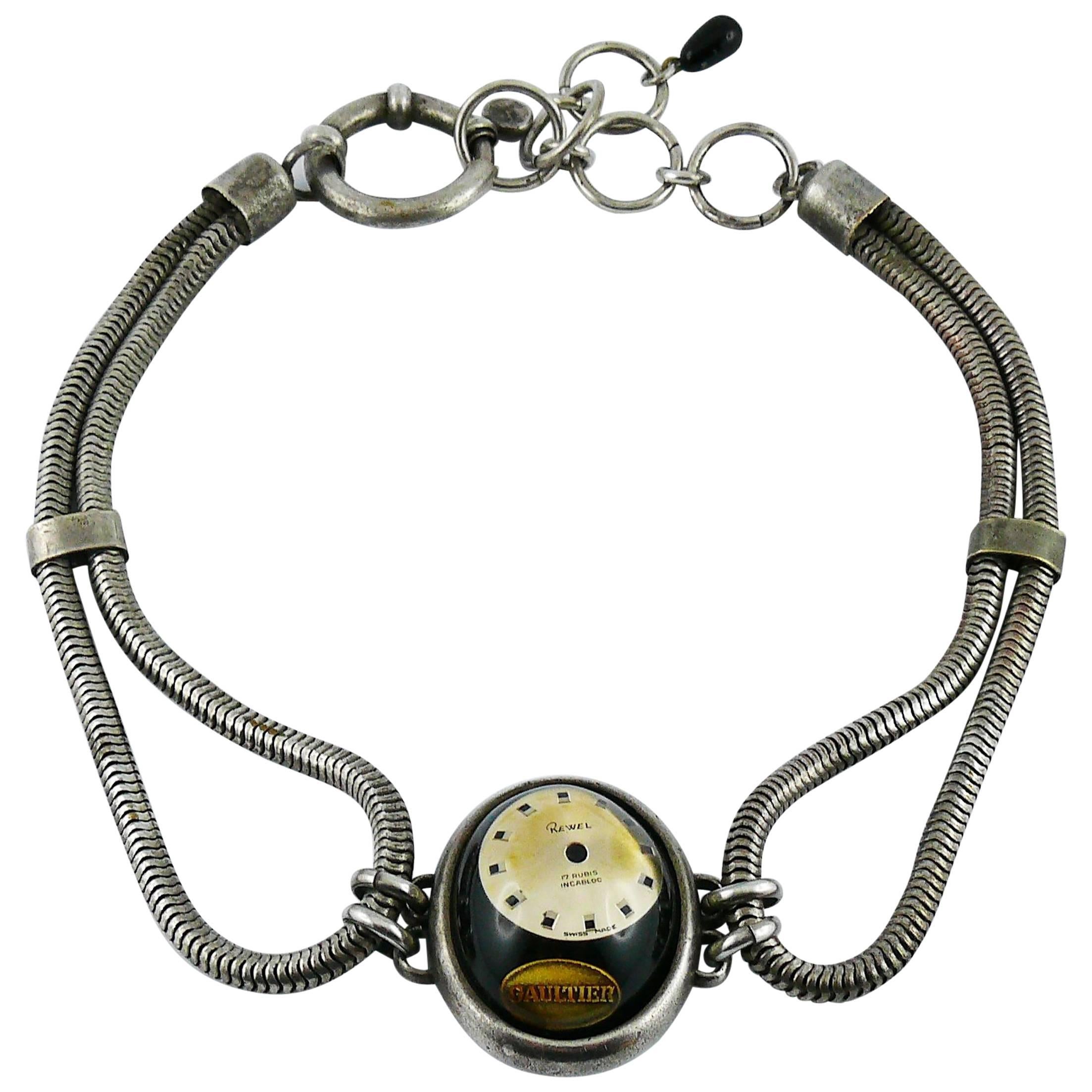 Vintage 1920's Art Deco diamond dog collar necklace - Gallerease
